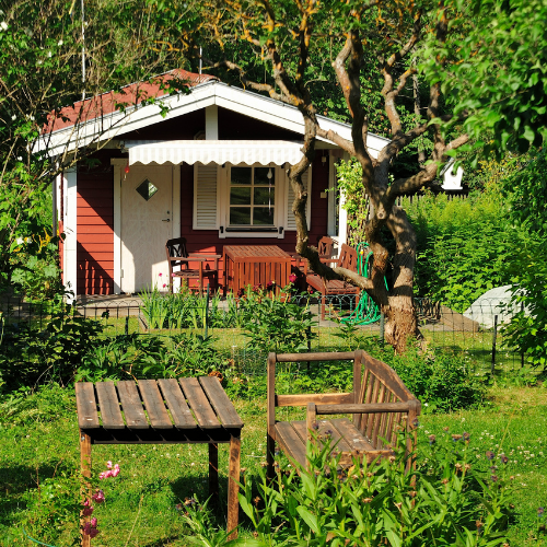 summer house office heating